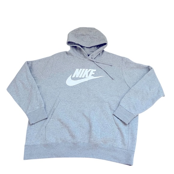Nike Classic Gray Hoodie | Men’s Size XL | Cotton Blend | Iconic Logo | - Picture 3 of 7